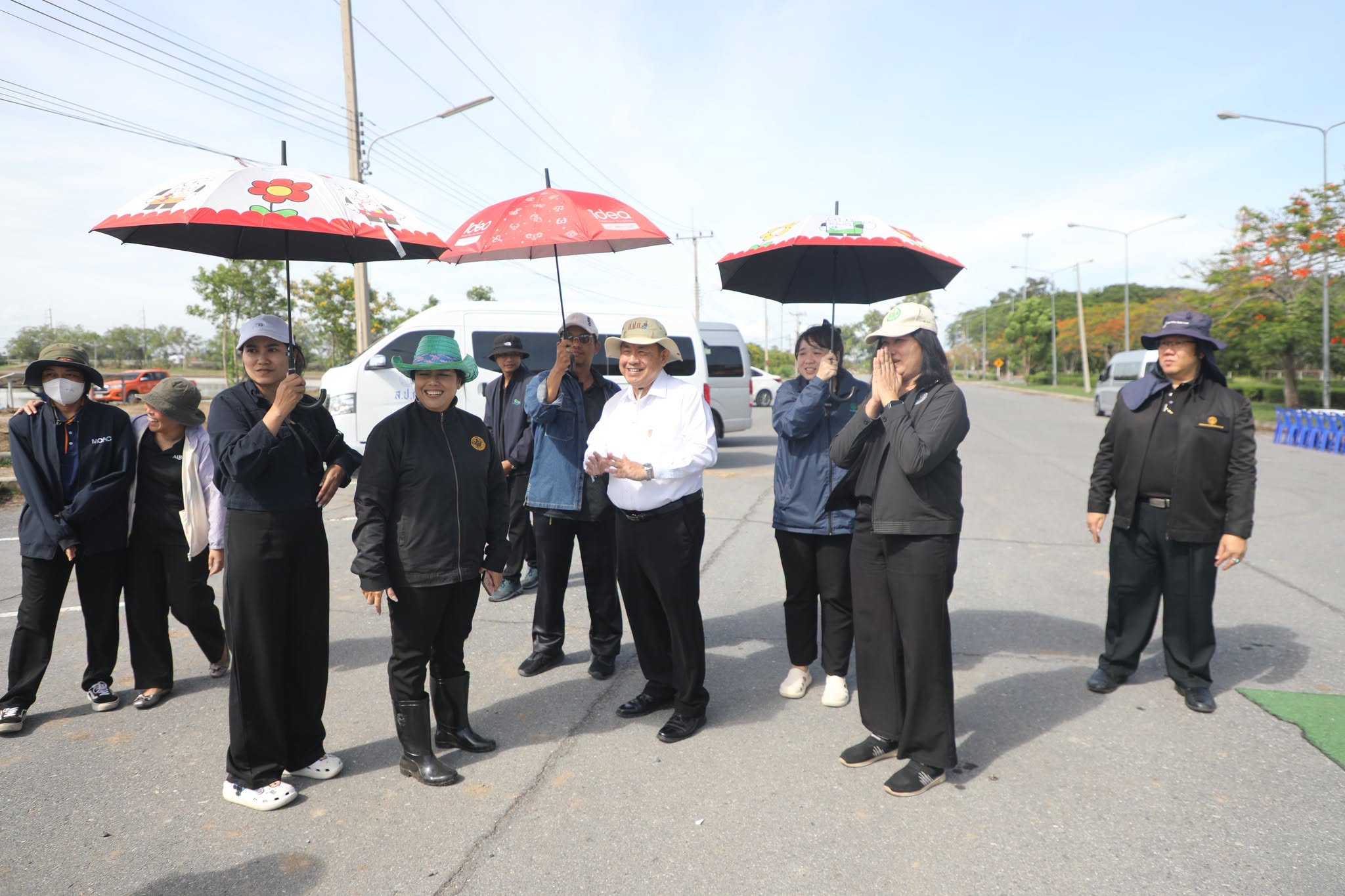 title - ส.ป.ก. ลงพื้นที่ตรวจความพร้อม เตรียมจัดงานจิตอาสาพัฒนาด้านการเกษตร ณ ศูนย์ศิลปาชีพบางไทร